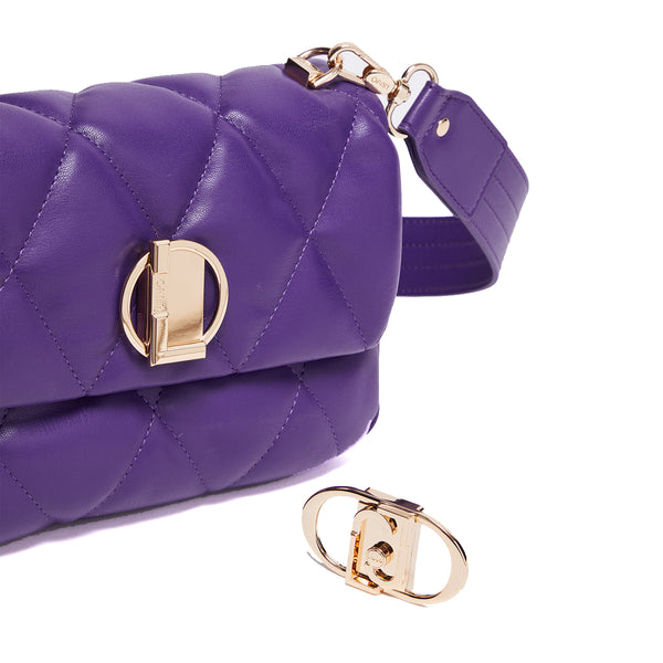 Liu jo - borsa a tracolla ecosostenibile ultra violet - af3356e0426 - ultra/violet | Italystation.com