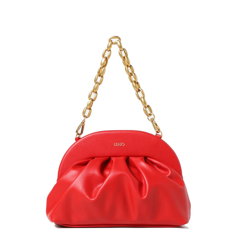 Liu Jo Liu jo - pochette con manico in catena stawberry - af3409e0064  | Italystation.com - Shop Now at italystation.com