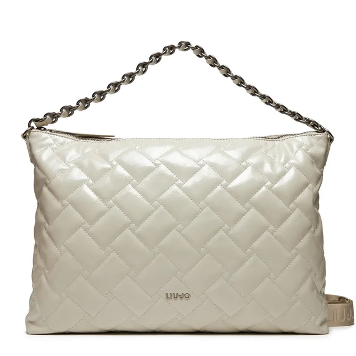 Liu Jo - Eco-friendly Shoulder Bag Bone - AF3114E0004 - BONE