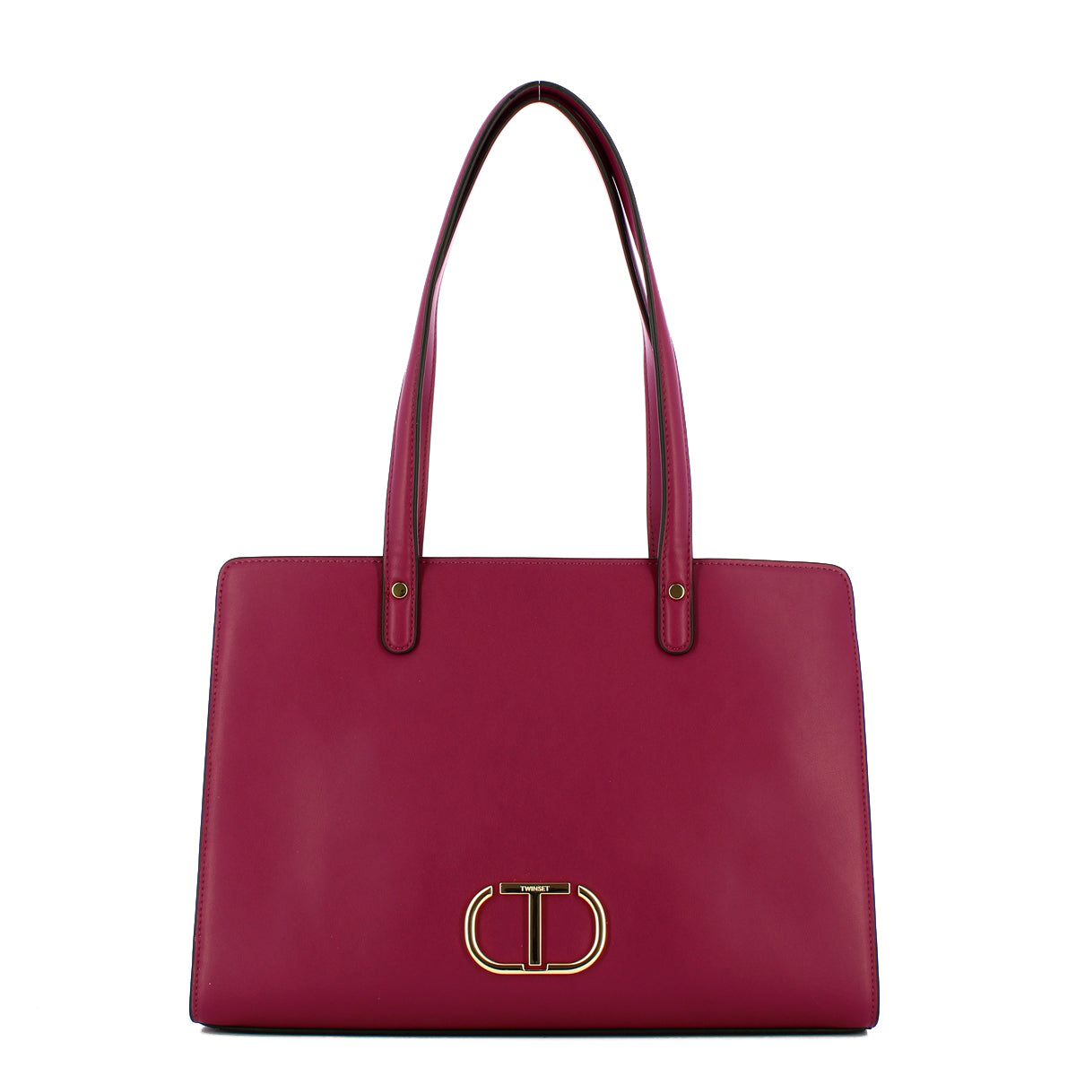 Twin Set - Borsa a spalla con Oval T Rasberry Radiance 232T | Italystation.com Shop Now at italystation.com