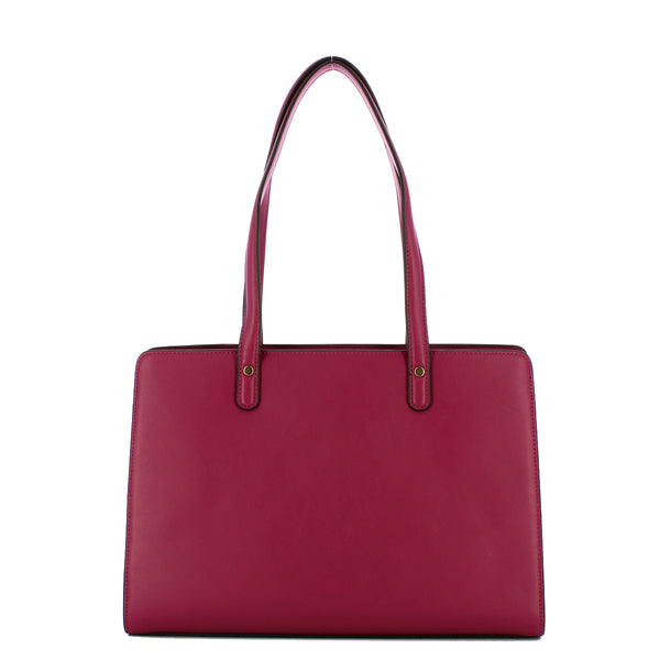 Twin Set - Borsa a spalla con Oval T Rasberry Radiance 232T | Italystation.com Shop Now at italystation.com