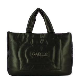 Gaëlle - Maxi Borsa a mano Matelassè Puffer Nero - GBADP4673 - NERO