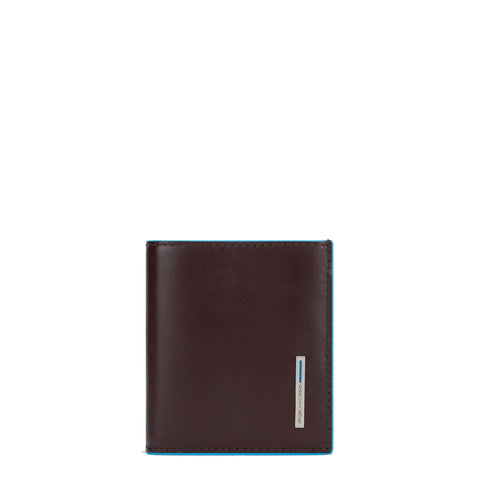 Piquadro - Portafoglio Verticale RFID Blu Square - PU5963B2R - MOGANO