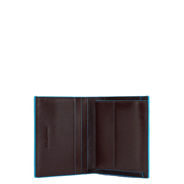 Piquadro - Portafoglio Verticale RFID Blu Square - PU5963B2R - MOGANO