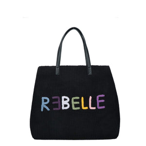 Rebelle - Borsa a spalla Dolly Warm Black Multicolor - 1WR242TX0168 - BLACK/MULTICOLO