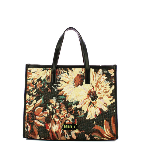 Rebelle - Borsa a mano Dalia Flowery Medium Almond - 1WR214TX0161 - ALMOND