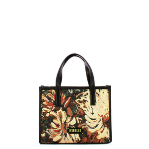 Rebelle - Borsa a mano Peonia Flowery Small Almond - 1WR215TX0161 - ALMOND