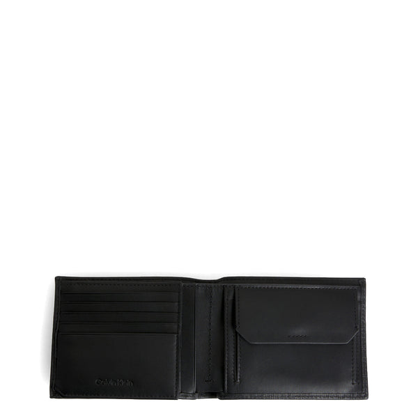 Calvin Klein - Portafoglio RFID saffiano con portamonete Black - K50K510878 - BLACK