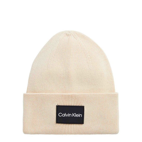 Calvin Klein - Cuffia in cotone Beige - K50K510986 - BEIGE