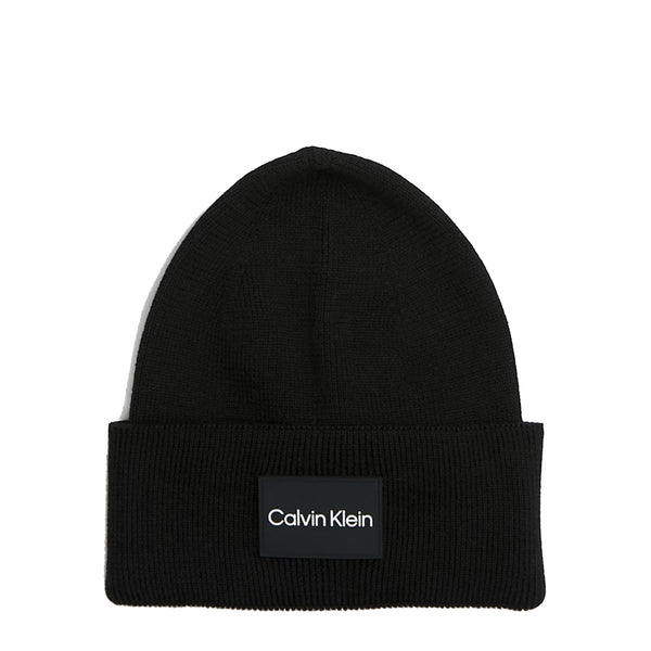 Calvin Klein - Cuffia in cotone Black - K50K510986 - BLACK