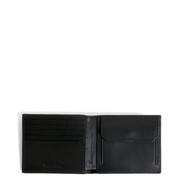 Calvin Klein - Portafoglio RFID con logo Black - K50K510896 - BLACK