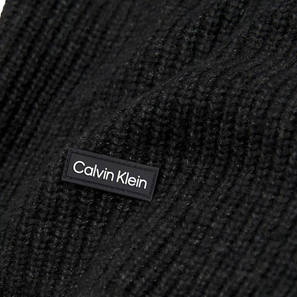 Calvin Klein - Sciarpa in misto lana Black - K50K510995 - BLACK