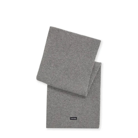 Calvin Klein - Sciarpa in misto lana Grey - K50K510995 - GREY