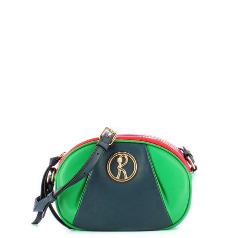 Roberta Di Camerino - Borsa a tracolla New Lido Blu Verde Rosso - C02183AS7 - BLU/VERDE/ROSSO