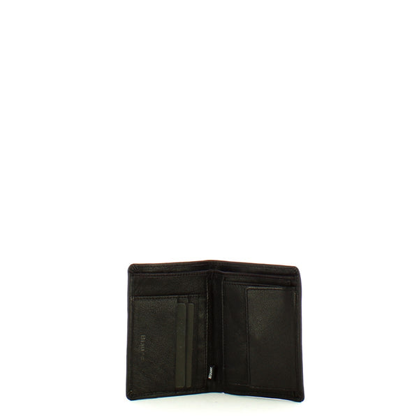 Blauer - Portafoglio Verticale Stan con portamonete Black - F3STAN02/FIR - BLACK