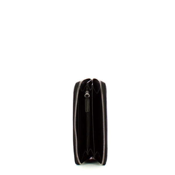 Blauer - Portafoglio Mano Zip Around Black - F3MANO02/LIN - BLACK