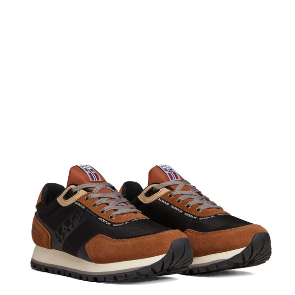 Napapijri - Lotus Black Brown Sneakers - NP0A4HVL - BLACK/BROWN