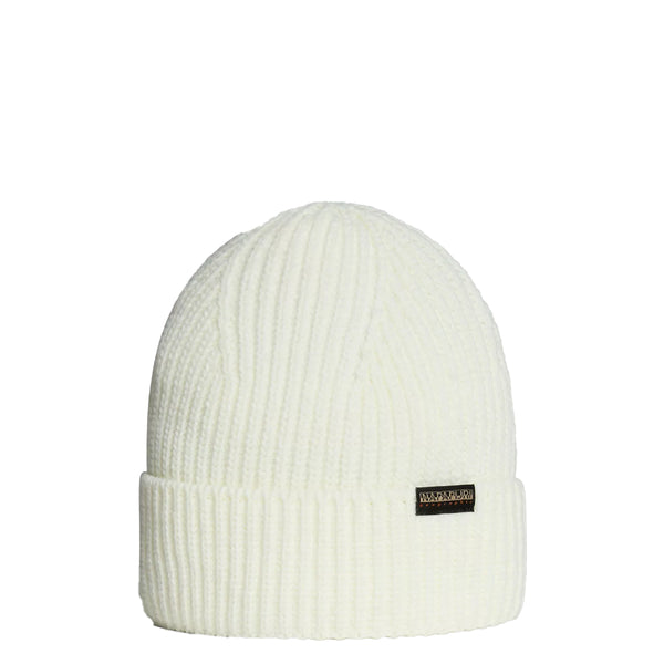 Napapijri - Foli White Whisper Beanie - NP0A4GK8 - WHITE/WHISPER