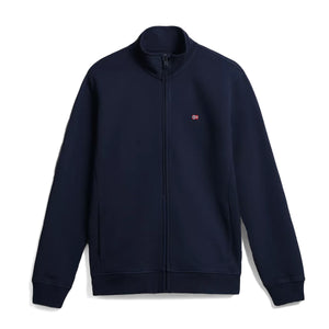 Napapijri - Balis Winter Blue Marine Full-Zip Sweatshirt - NP0A4GBA - BLU/MARINE