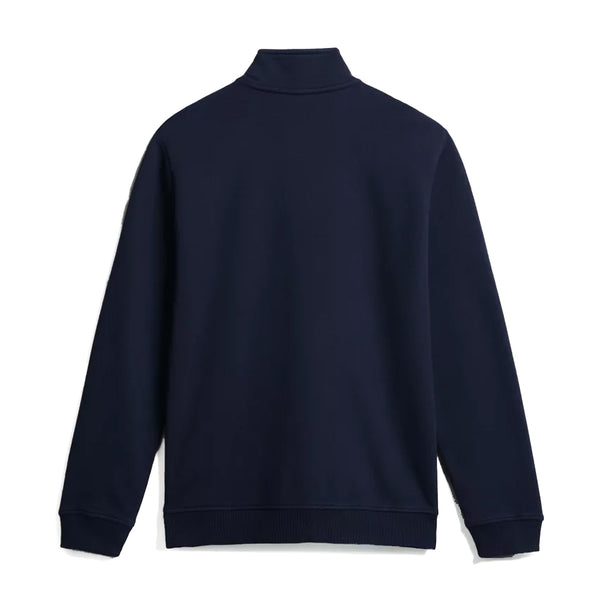 Napapijri - Balis Winter Blue Marine Full-Zip Sweatshirt - NP0A4GBA - BLU/MARINE