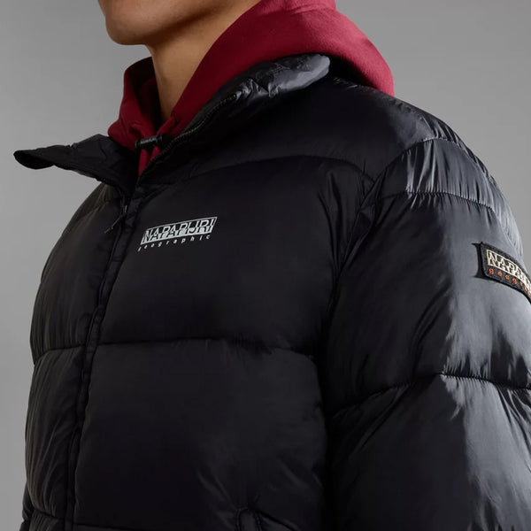 Napapijri - Suomi Black Puffer Jacket - NP0A4GJF - BLACK