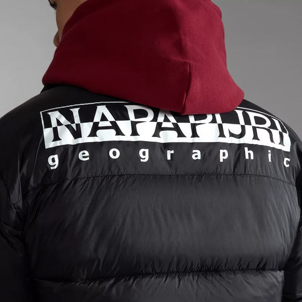 Napapijri - Suomi Black Puffer Jacket - NP0A4GJF - BLACK