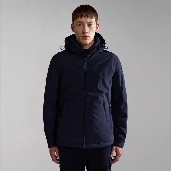 Napapijri - Shelter Blue Marine Windbreaker - NP0A4GJH - BLU/MARINE