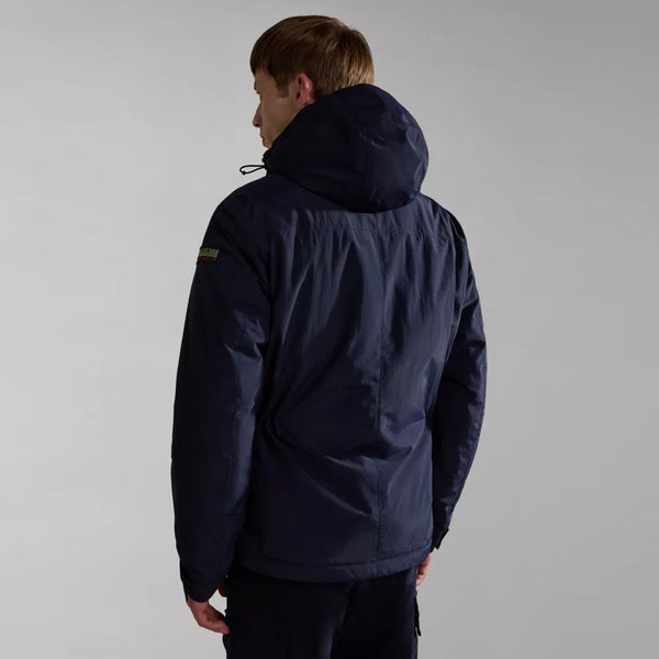 Napapijri - Shelter Blue Marine Windbreaker - NP0A4GJH - BLU/MARINE