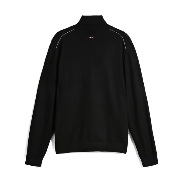 Napapijri - Damavand Black Turtleneck Jumper - NP0A4GJT - BLACK