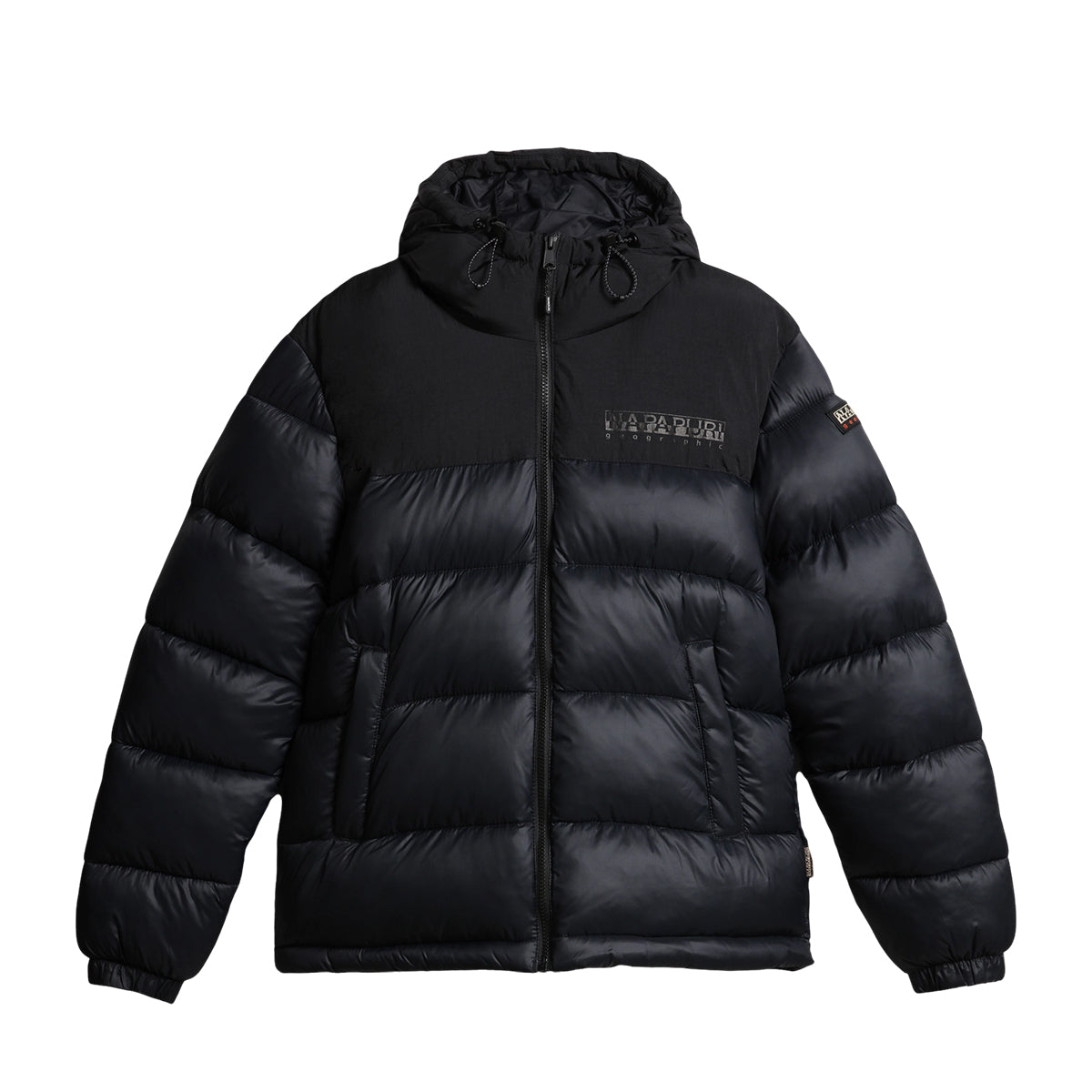 Napapijri - A-Hornelen Black Down Jacket - NP0A4GLL - BLACK
