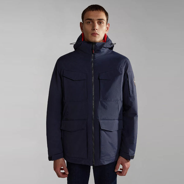 Napapijri - Blue Marine 20-22° Field Jacket - NP0A4HEK - BLU/MARINE