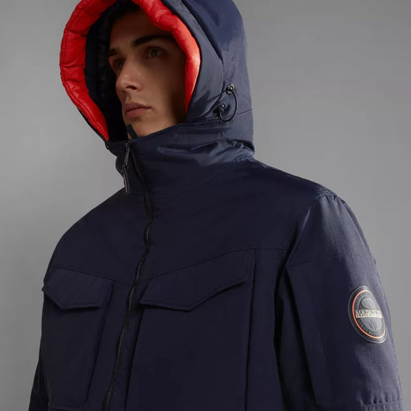 Napapijri - Blue Marine 20-22° Field Jacket - NP0A4HEK - BLU/MARINE