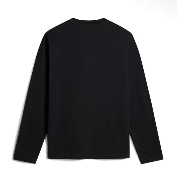 Napapijri - Salis Black Long Sleeve Shirt - NP0A4HN7 - BLACK