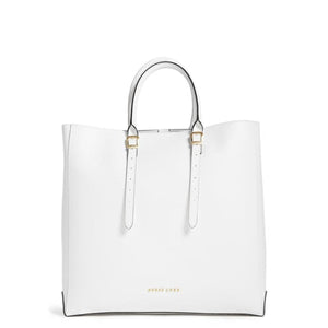 Guess - Borsa a mano in pelle Lady Luxe White - HWLLUXL1304 - WHITE