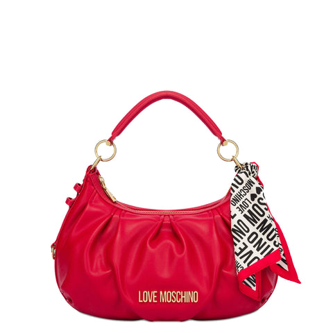 Love Moschino - Borsa a mano con foulard City Bag Rosso - JC4041PP1G - ROSSO