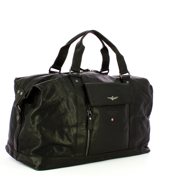 Aeronautica Militare - Borsone in pelle AM306 | Italystation.com Shop Now at italystation.com