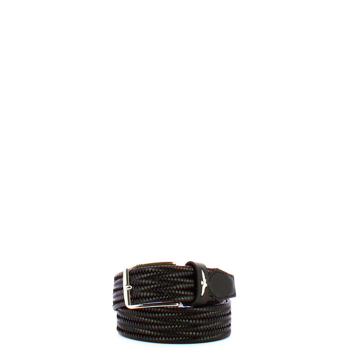 Aeronautica Militare - Cintura in pelle intrecciata - AM416 - NERO