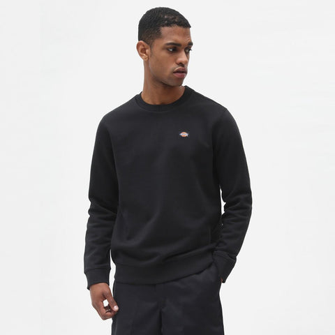 Dickies - Oakport Black Crewneck Sweater - DK0A4XCE - BLACK
