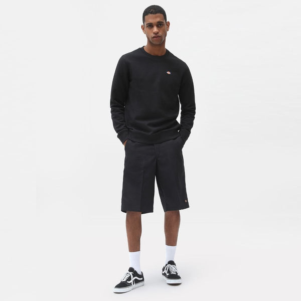 Dickies - Oakport Black Crewneck Sweater - DK0A4XCE - BLACK