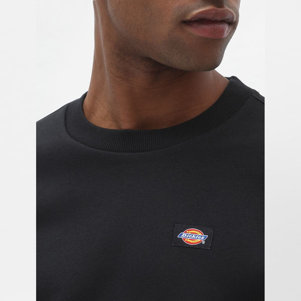 Dickies - Oakport Black Crewneck Sweater - DK0A4XCE - BLACK