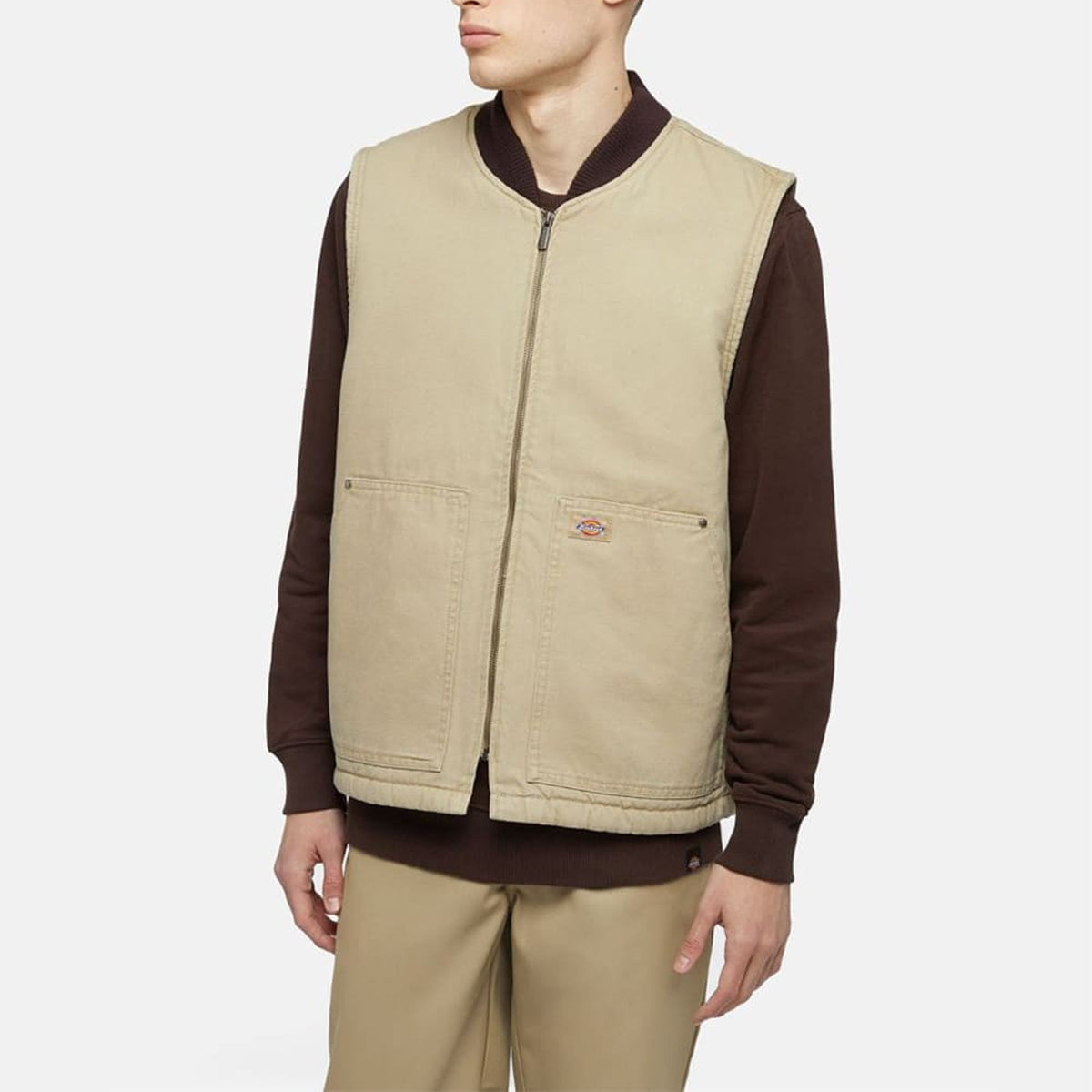 Dickies - Duck Canvas Desert Sand Gilet - DK0A4XFX - SW/DESERT/SAND