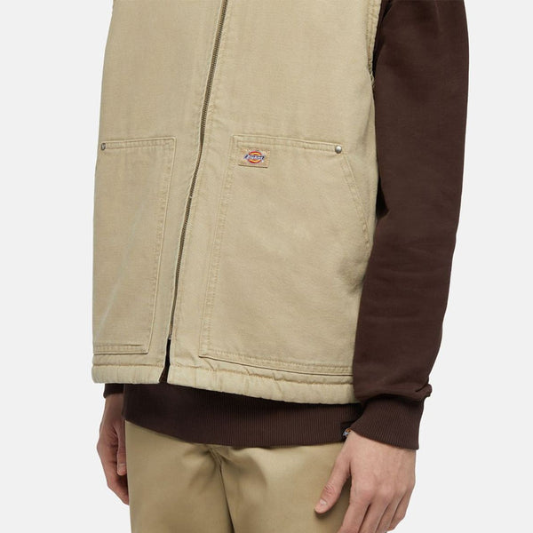 Dickies - Duck Canvas Desert Sand Gilet - DK0A4XFX - SW/DESERT/SAND
