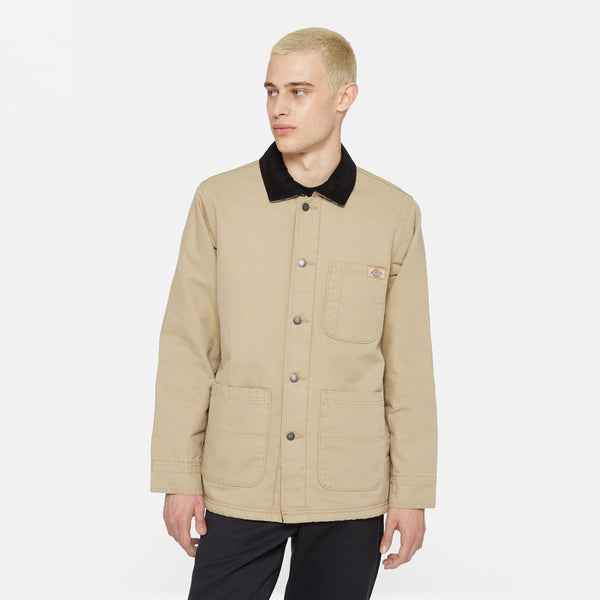 Dickies - Giacca Duck Canvas Chore Washed Desert Sand - DK0A4XGA - SW/DESERT/SAND