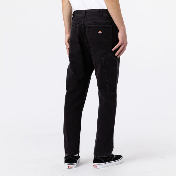 Dickies - Pantaloni Duck Carpenter Washed Black - DK0A4XIF - SW/BLACK