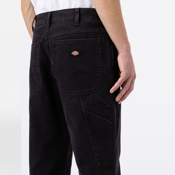 Dickies - Pantaloni Duck Carpenter Washed Black - DK0A4XIF - SW/BLACK