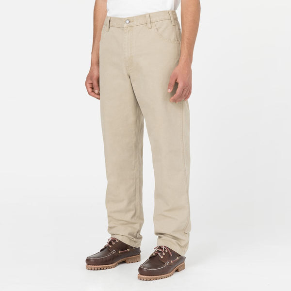 Dickies - Pantaloni Duck Carpenter Washed Desert Sand - DK0A4XIF - SW/DESERT/SAND