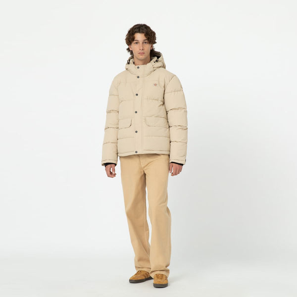 Dickies - Piumino con cappuccio Glacier View Irish Cream - DK0A4Y3W - IRISH/CREAM