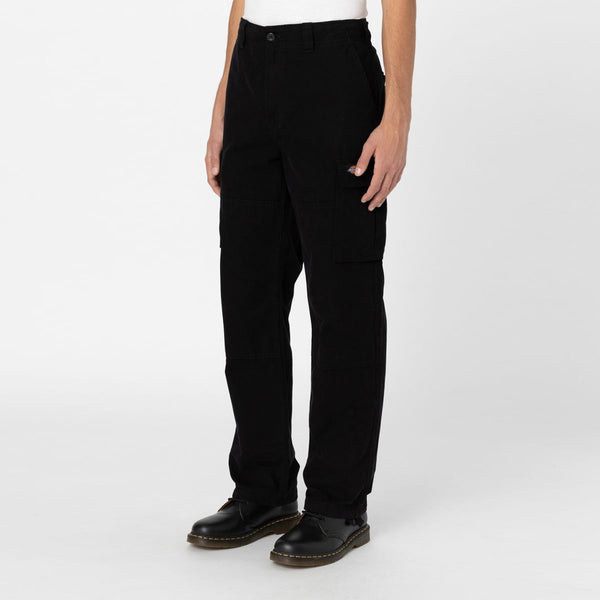 Dickies - Pantaloni Cargo Johnson Black - DK0A4YF2 - BLACK