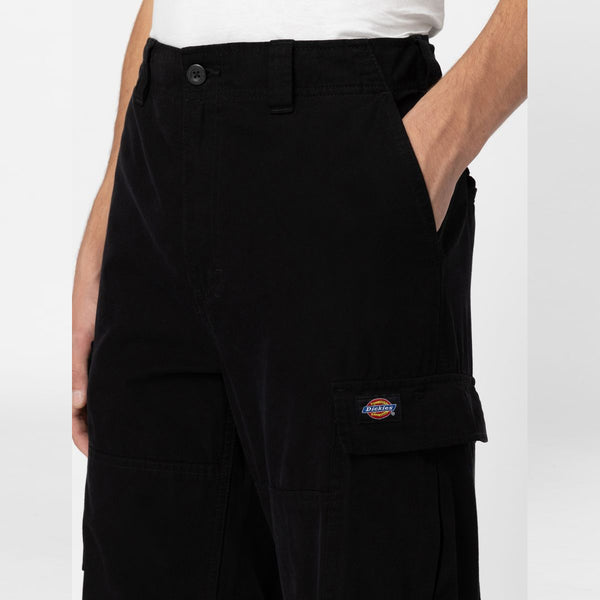 Dickies - Pantaloni Cargo Johnson Black - DK0A4YF2 - BLACK