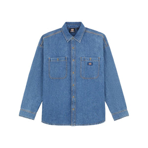 Dickies - Camicia di Jeans Houston Classic Blue - DK0A4YF5 - CLASSIC/BLUE